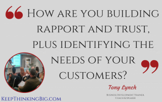 CMO Tony Lynch Keep Thinking Big